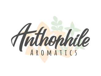 A N T H O P H I L E Aromatics  logo design by akilis13