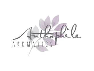 A N T H O P H I L E Aromatics  logo design by dchris