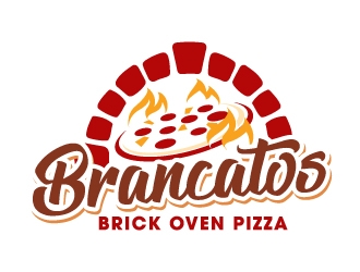 Brancatos Brick Oven Pizza logo design by jaize