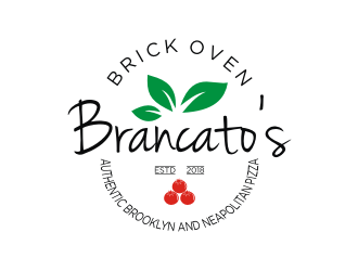 Brancatos Brick Oven Pizza logo design by vostre