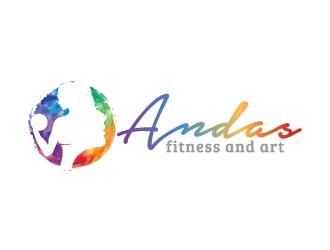 Andas Fitness and Art  logo design by jaize