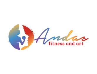 Andas Fitness and Art  logo design by jaize