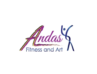 Andas Fitness and Art  logo design by miy1985