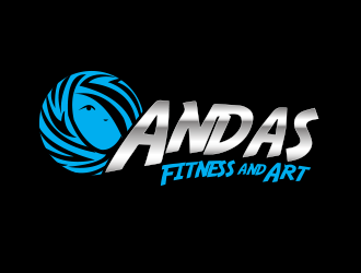 Andas Fitness and Art  logo design by BeDesign