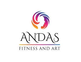 Andas Fitness and Art  logo design by ingenious007