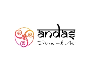 Andas Fitness and Art  logo design by ingenious007