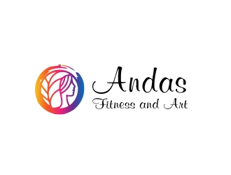 Andas Fitness and Art  logo design by ingenious007