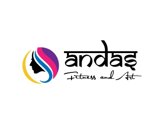 Andas Fitness and Art  logo design by ingenious007