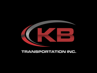 KB Transportation INC. logo design by oke2angconcept