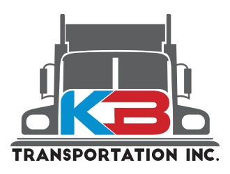 KB Transportation INC. logo design by tehboxcar