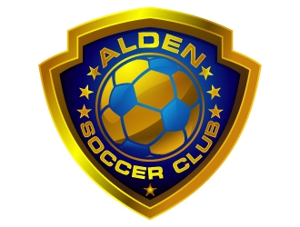 Alden soccer club  logo design by fantastic4