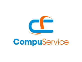 Compu Service logo design by cikiyunn