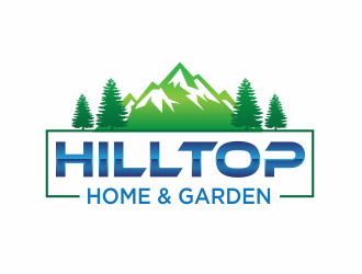 Hilltop Home & Garden logo design by justsai