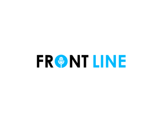 Front Line logo design by p0peye