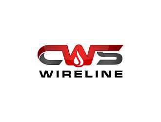CWS Wireline logo design by haidar