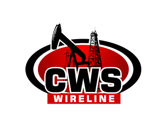 CWS Wireline logo design by Girly