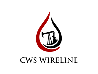 CWS Wireline logo design by Girly