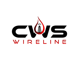 CWS Wireline logo design by aldesign