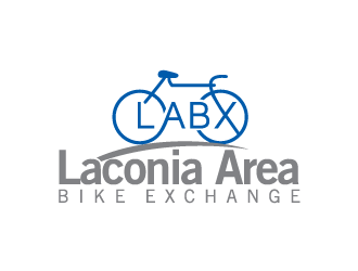 Laconia Area Bike Exchange (LABX) logo design by bezalel