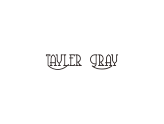 Tayler Gray logo design by giphone