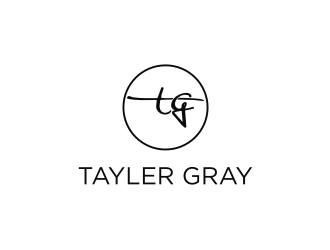 Tayler Gray logo design by mbamboex