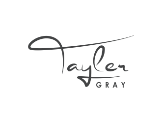 Tayler Gray logo design by Thoks