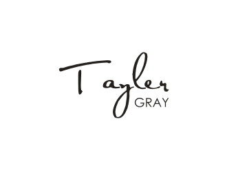 Tayler Gray logo design by p0peye