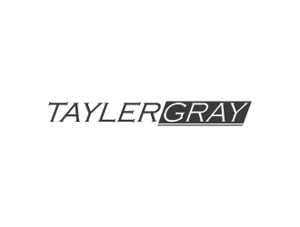 Tayler Gray logo design by Patrik