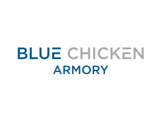 Blue Chicken Armory logo design by vostre