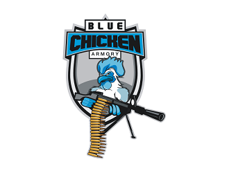Blue Chicken Armory logo design by coco