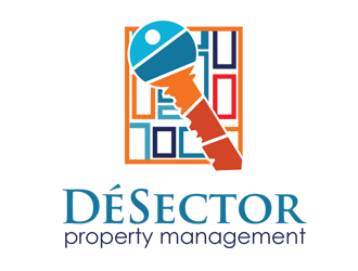 DéSector logo design by chuckiey