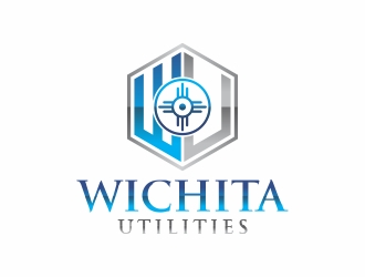Wichita Utilities  logo design by rokenrol