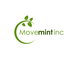 Movemint inc logo design by Girly