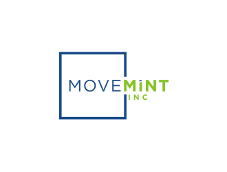 Movemint inc logo design by bricton