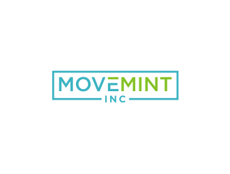 Movemint inc logo design by bricton