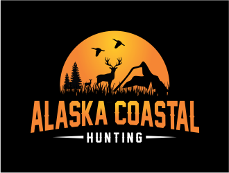 Alaska Coastal Hunting logo design by Girly