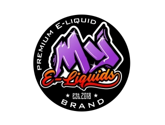MY E-Liquids logo design by madjuberkarya