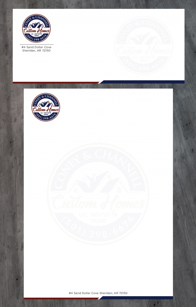 Coney and Channell custom homes  logo design by suraj_greenweb