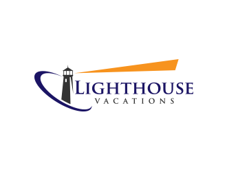 Lighthouse Vacations logo design by Inlogoz