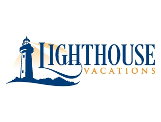 Lighthouse Vacations logo design by jaize
