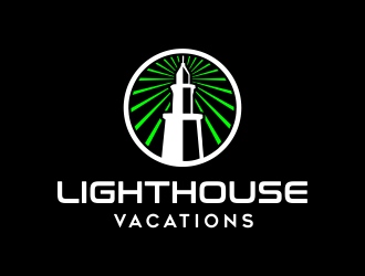 Lighthouse Vacations logo design by AisRafa