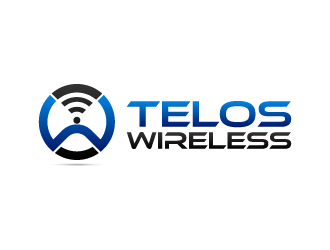 Telos Wireless logo design by BrightARTS