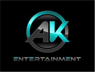 AK Entertainment logo design by cintoko
