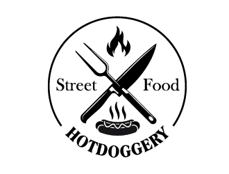 The Hotdoggery Logo Design