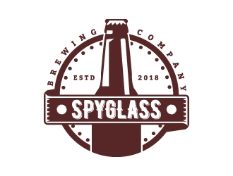 Spyglass Brewing Company logo design by dchris