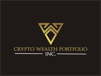 Crypto Wealth Portfolio, Inc. logo design by giphone
