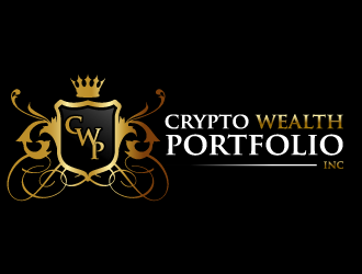 Crypto Wealth Portfolio, Inc. logo design by schiena