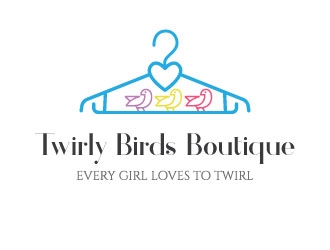 Twirly Birds Boutique logo design by AYATA