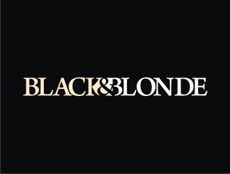 Black and Blonde logo design by agil