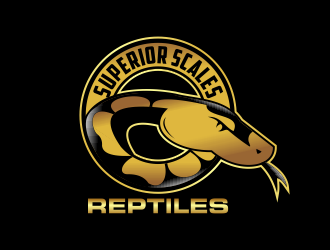 Superior Scales Reptiles logo design by Kruger